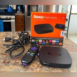 Roku Premiere 4K/HDR Streaming Player with Remote